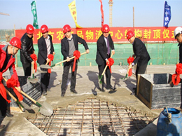 Baolongcang (International) Agriculture Product Logistics Center Project Owned by the Group Sealed Golden Capping With Joy